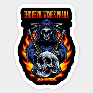 THE DEVIL WEARS PRADA BAND Sticker